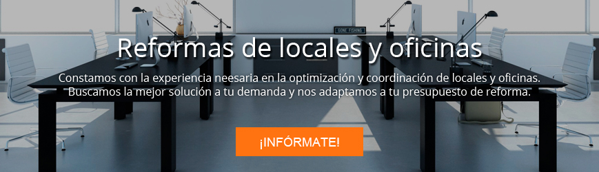 Reformas de locales comerciales y oficinas