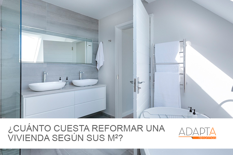 ¿Cuánto cuesta reformar una vivienda según sus metros cuadrados?