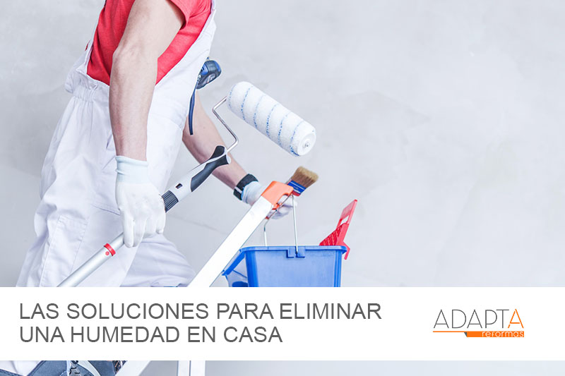 Las soluciones para eliminar una humedad en casa