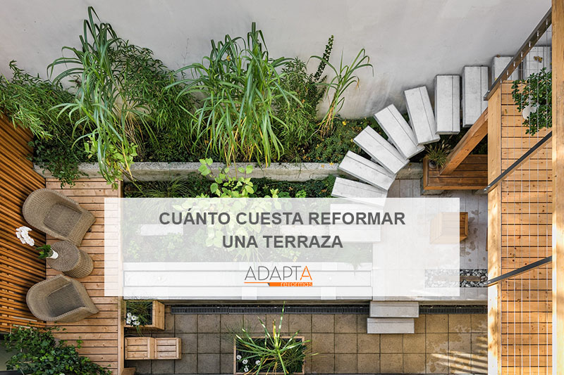 Cuánto cuesta reformar una terraza