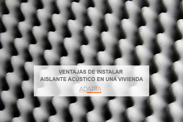 aislante acústico vivienda