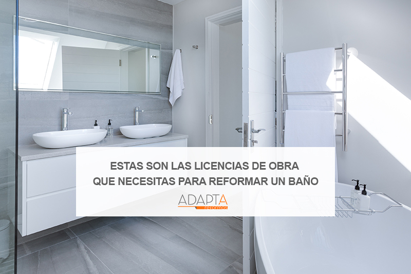 Estas son las licencias de obra que necesitas para reformar un baño