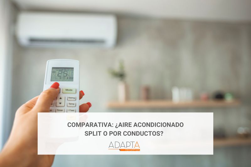 Comparativa: ¿aire acondicionado split o por conductos?